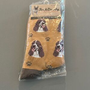 Springier Spaniel Socks NWT